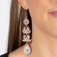 Water Lily Whimsy - Copper Earring