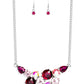 Round Royalty - Pink Necklace