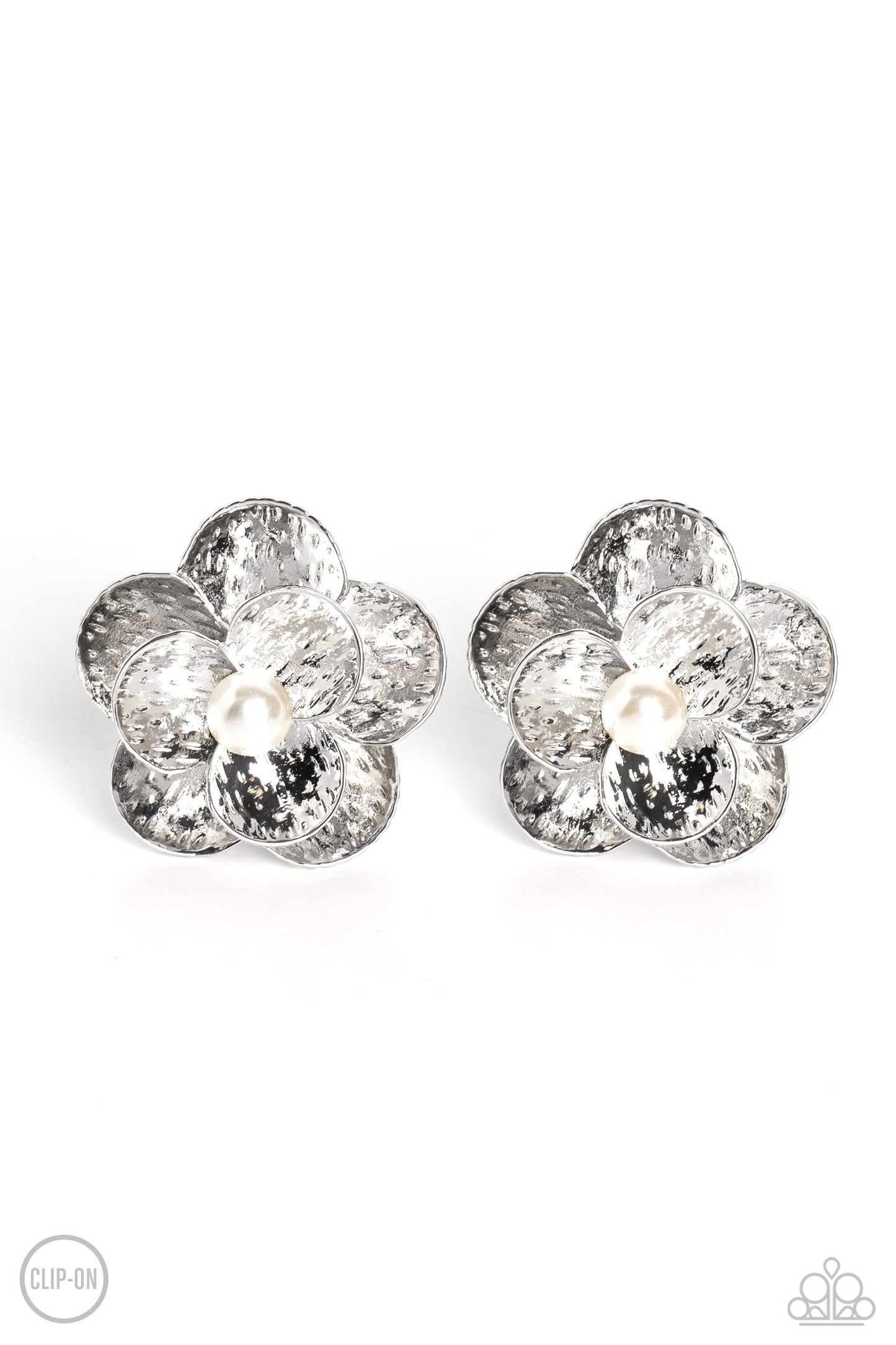 Miami Magic - White Earring