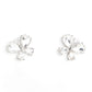 Winged Whimsy - White Earring