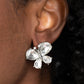 Winged Whimsy - White Earring