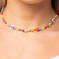 Flower Child Flair - Multi BL/MT Necklace