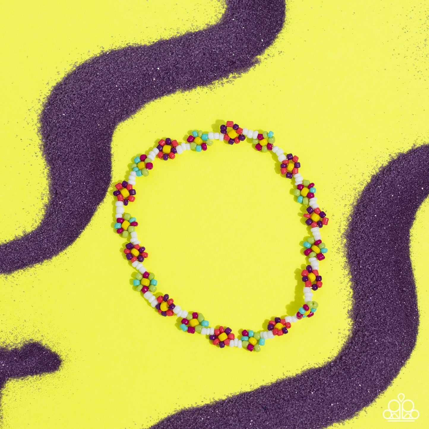 Midsummer Daisy - Multi anklet
