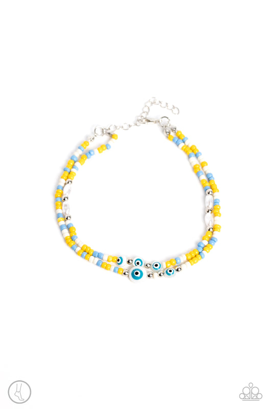 Enchanting Energy - Yellow anklet