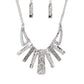 Paisley Pastime - Silver Necklace