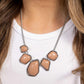 Beyond the Badlands - Brown Necklace