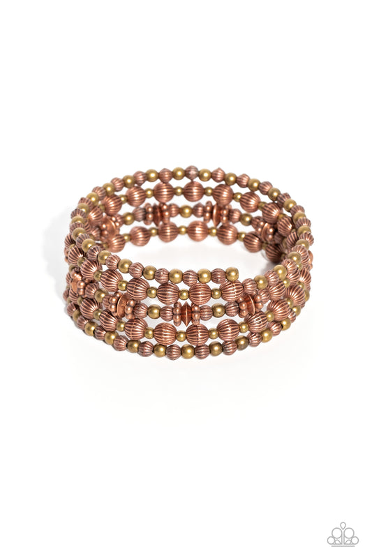 Striped Stack - Multi Bracelet