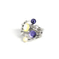 Timeless Trickle - Purple Ring