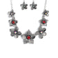 Free FLORAL - Red Necklace