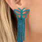 Billowing Butterflies - Blue Earring