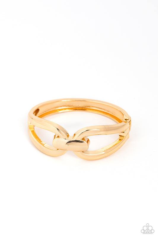 Mechanic Masquerade - Gold Bracelet