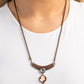 Alluring Andante - Copper Necklace