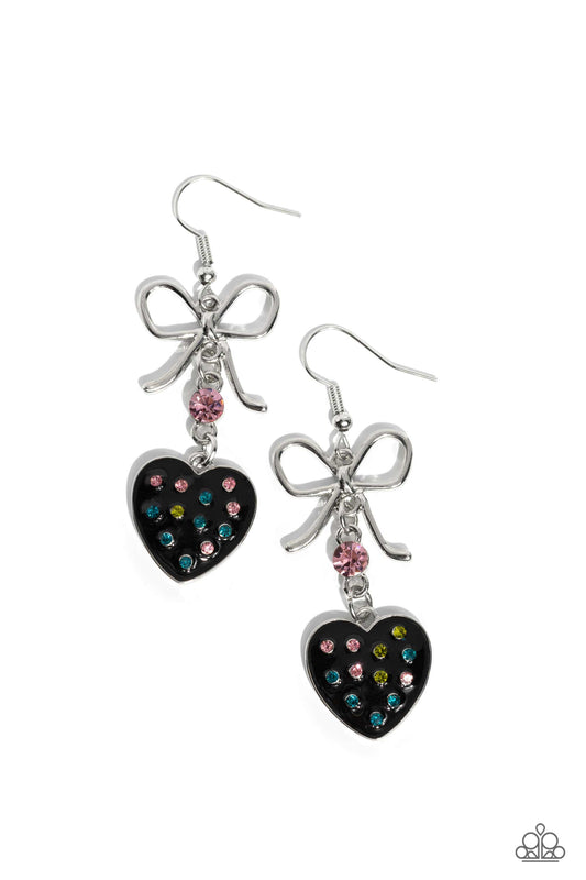 BOW Away Zone - Black Earring
