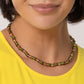Colorfully GLASSY - Purple Necklace