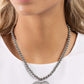 Picturesque Pairing - Silver Necklace