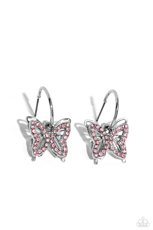 Lyrical Layers - Pink Earring