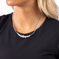 White Collar Whimsy - Silver Necklace
