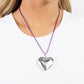 Devoted Daze - Purple Necklace