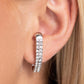 Sliding Series - White Earring
