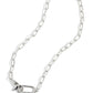 Dont Want to Miss a STRING - Silver Necklace