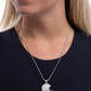Touchdown Twinkle - White Necklace