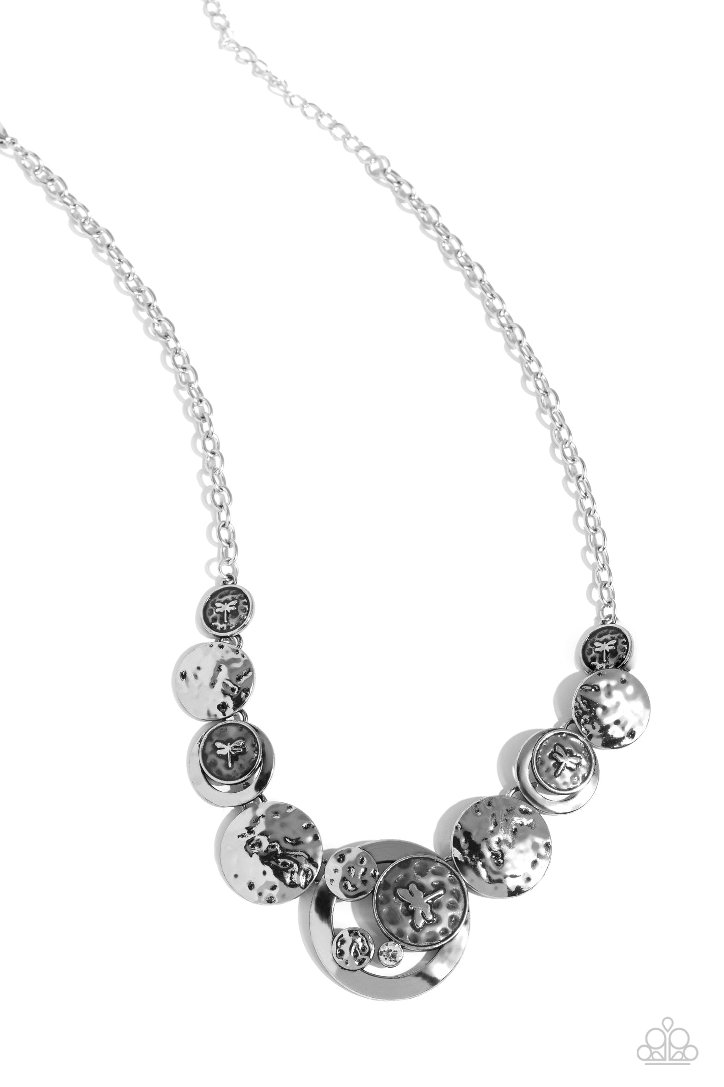 Dragonfly Design - Silver Necklace