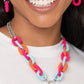 Speed SMILE - Pink Necklace