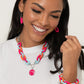 Speed SMILE - Pink Necklace