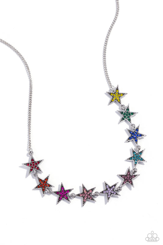 Star Quality Sensation - Multi Necklace
