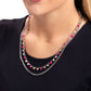 Delicate Dame - Pink Necklace