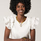 On SHIMMERING Wings - Yellow Necklace