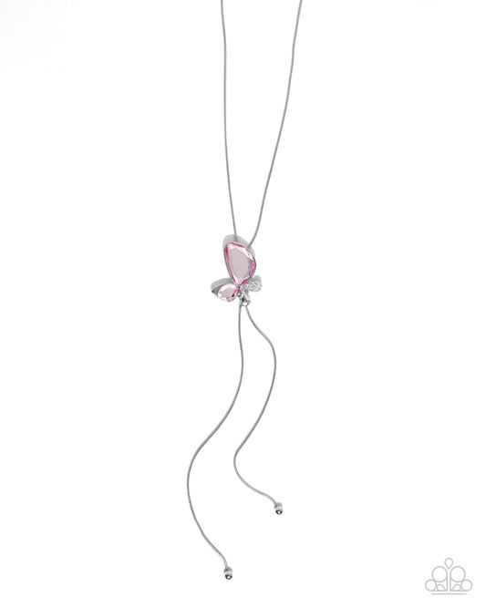 Focused Flutter - Pink Necklace