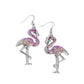 Flamingo Flourish - Pink Earring