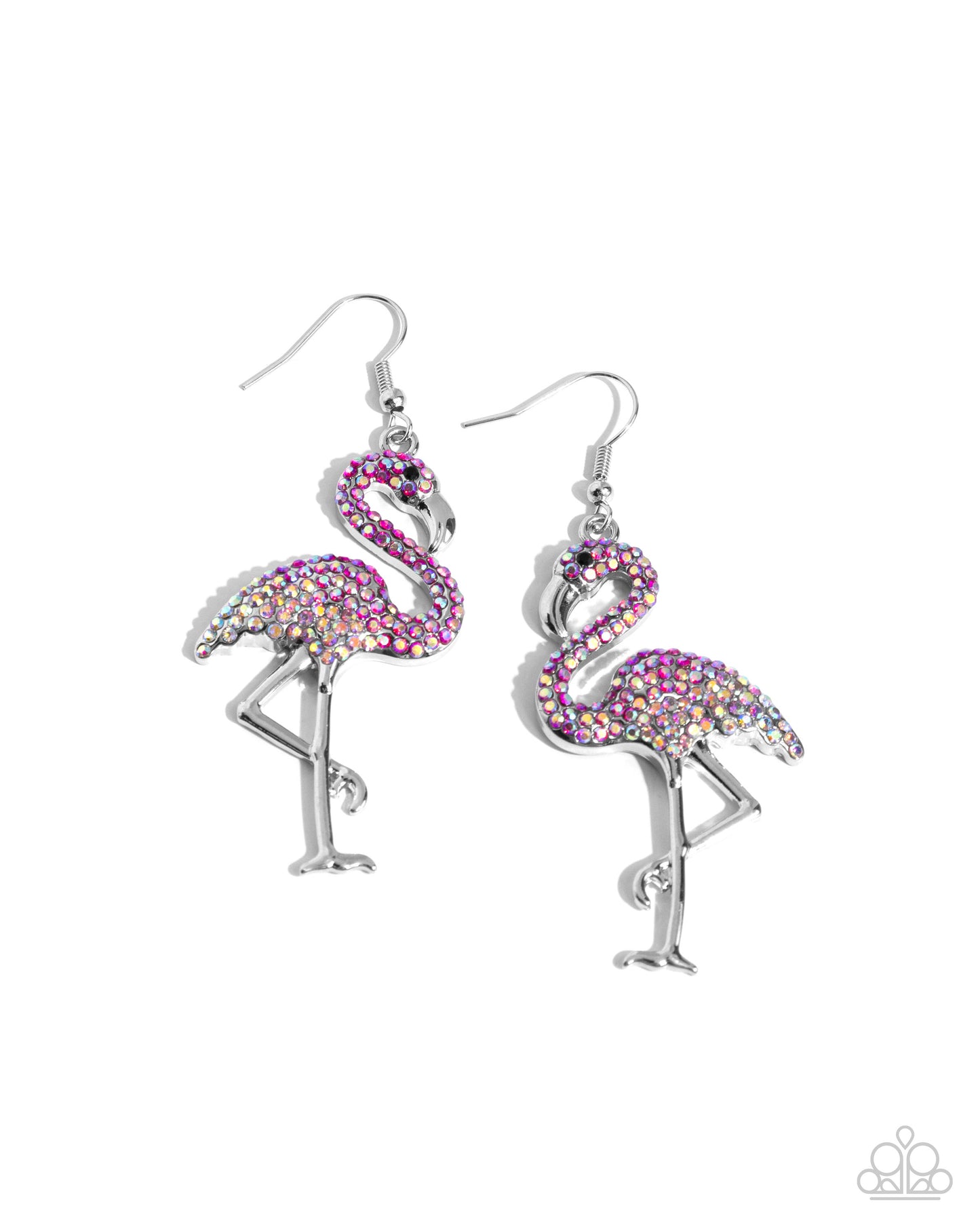 Flamingo Flourish - Pink Earring