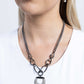 Linked Leader - Black Necklace