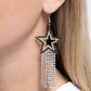 Sunset Superstar - Black Earring