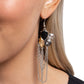 Decadent Distance - Black Earring