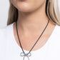 Leisurely Ladylike - Black Necklace