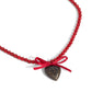 Tasteful Trimming - Red Necklace