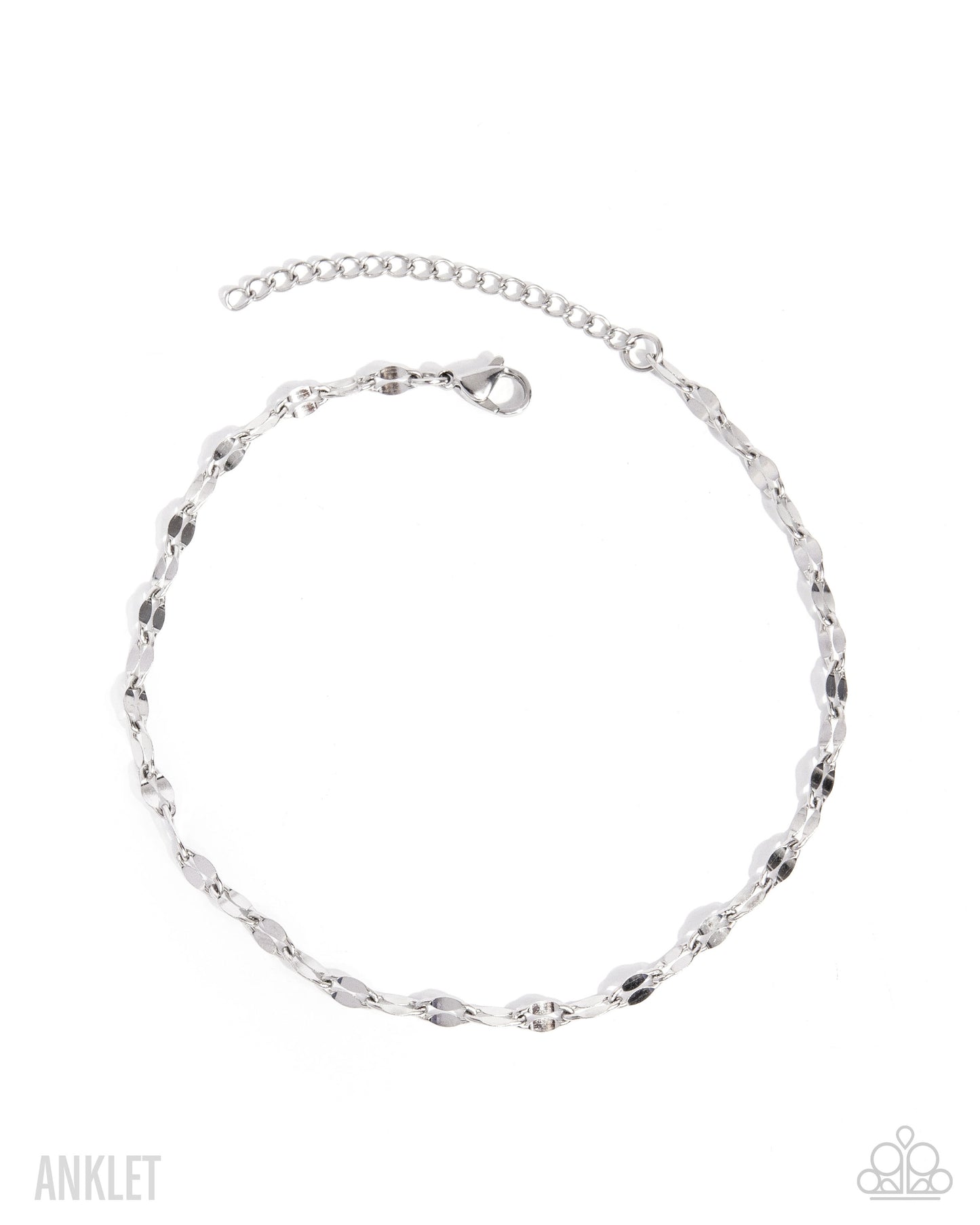 Relaxed Radiance - Silver anklet