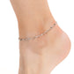 Relaxed Radiance - Silver anklet