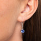 Anchored Accent - Blue Necklace