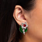 Gardening Guest - Red Earring