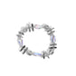 Reflective Ritardando - Silver Bracelet