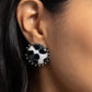Cowhide Couture - Black Earring