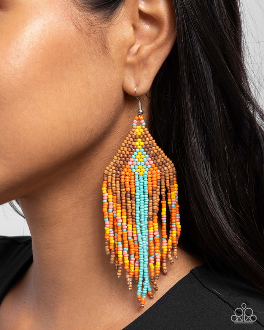 Paramount Pattern - Multi Earring