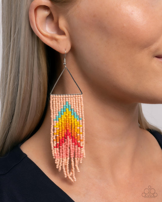 Pointed Promotion - Yellow Earring