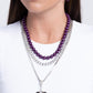 Easy Elevation - Purple Necklace