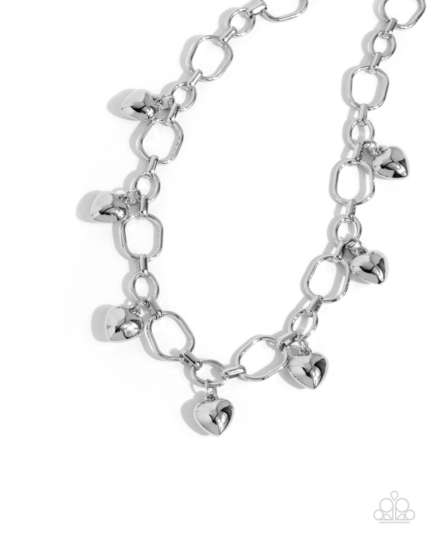 Hey Lover - Silver Necklace