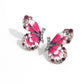 Decadent Descent - Pink Earring